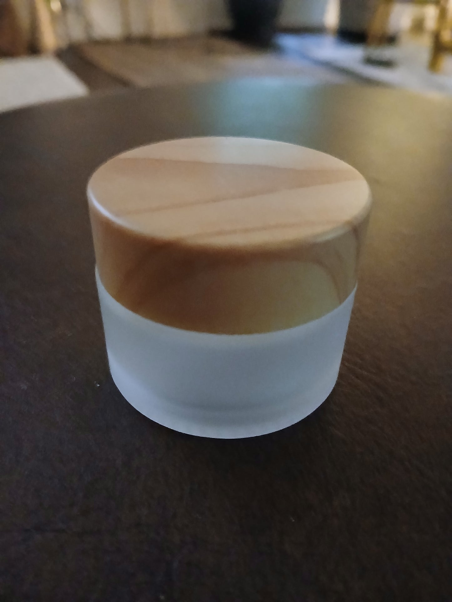Glass 30mL body care bottle