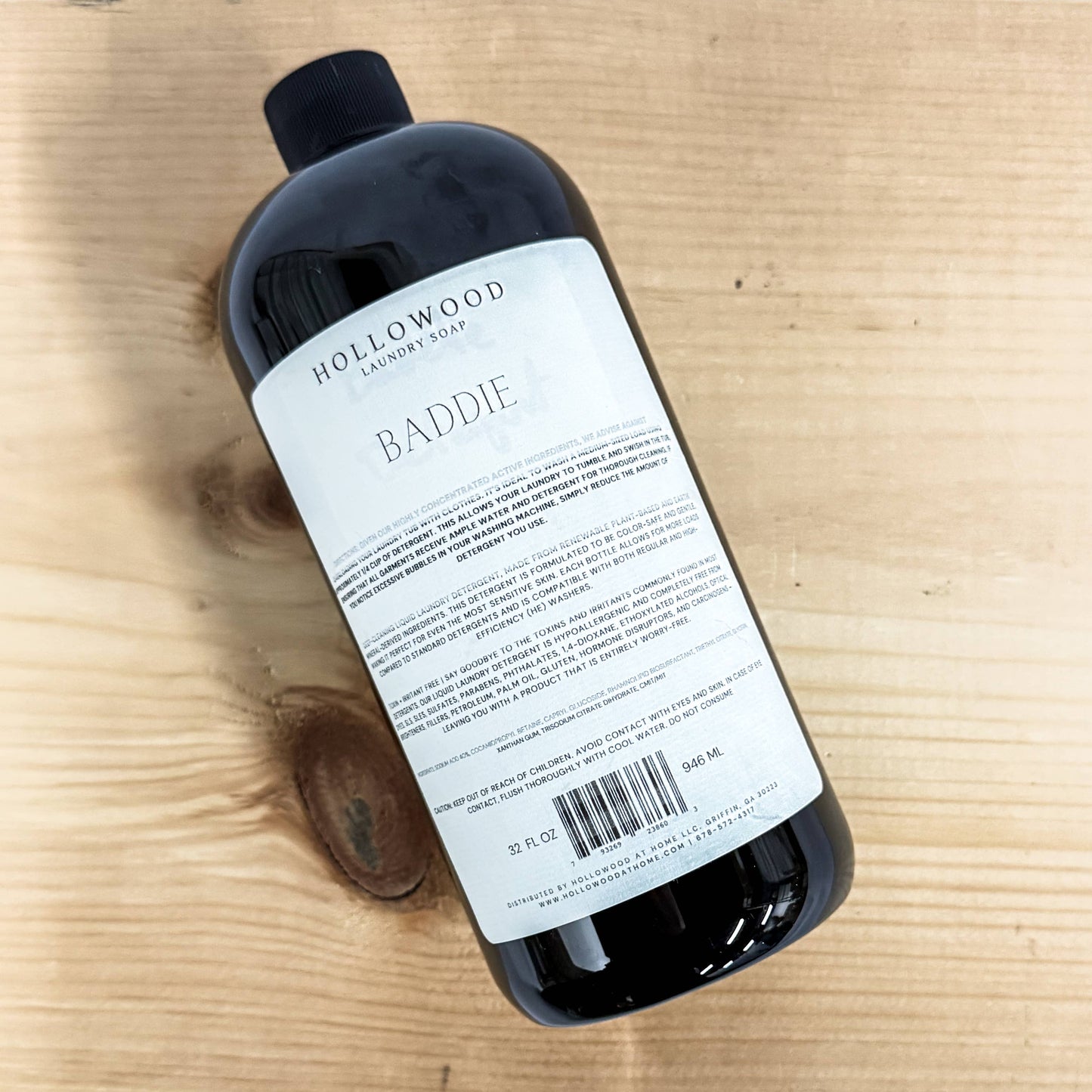 BADDIE | LUXURY LIQUID LAUNDRY SOAP : 32 OZ