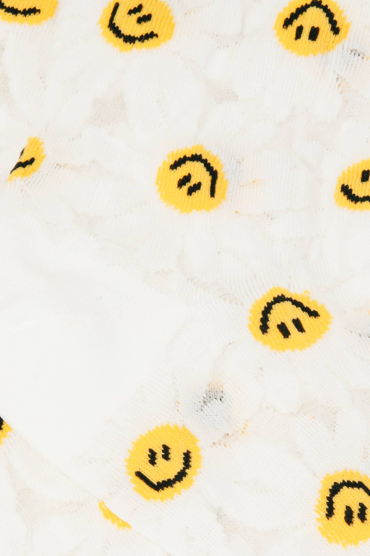 See Through Daisy Smiley Face Socks: MULTI