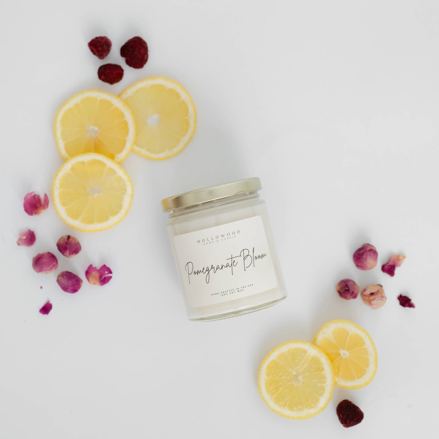 POMEGRANATE BLOOM | SPRING | 8-OUNCE CANDLE: 8 OUNCE