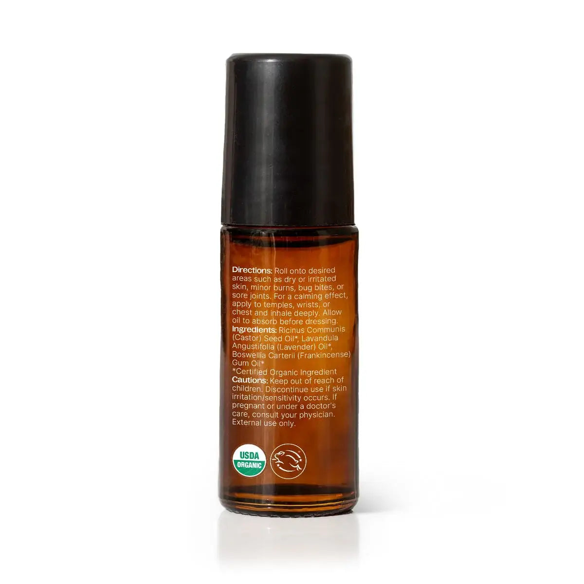 Organic Lavender & Frankincense Castor Body Oil Roll-On 30ml