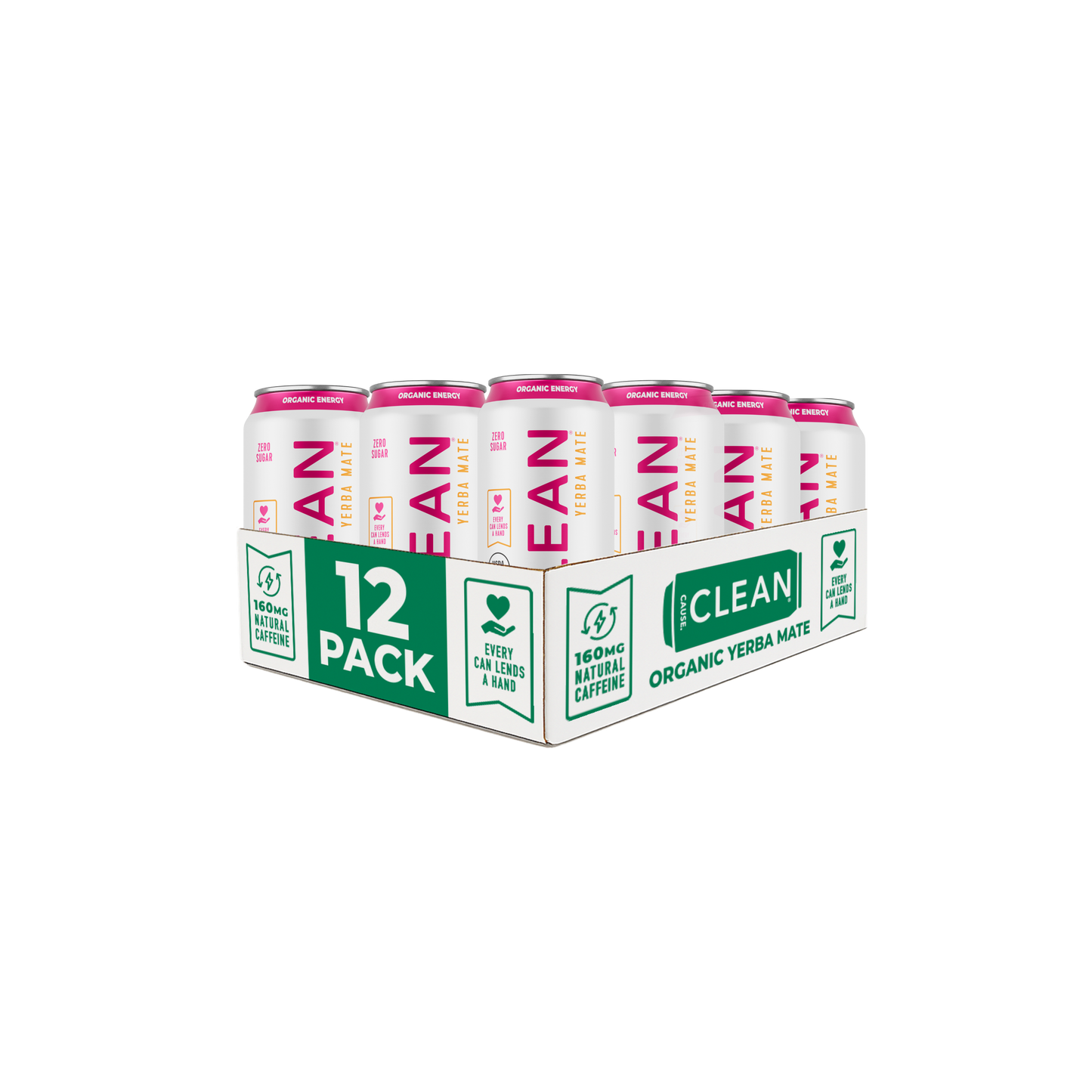 NEW Organic Strawberry Lemonade Zero-Calorie Yerba Mate Tea