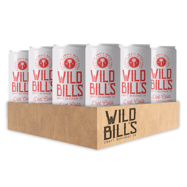 Diet Cola - Premium Zero Sugar Craft Soda, 12-Pack, Cans