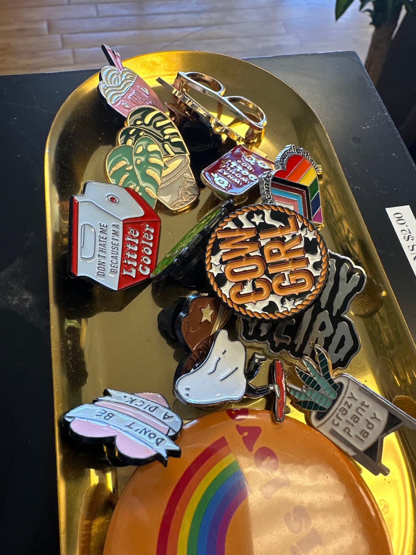 Misc pins/buttons