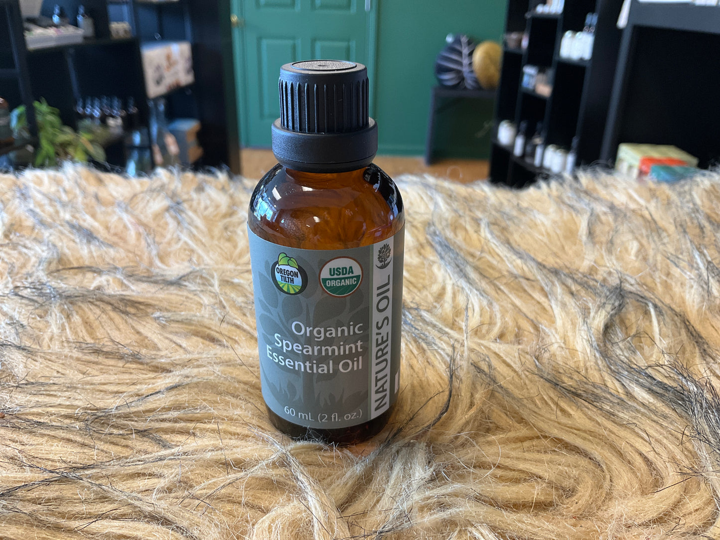USDA Organic Spearmint essential oil 2oz