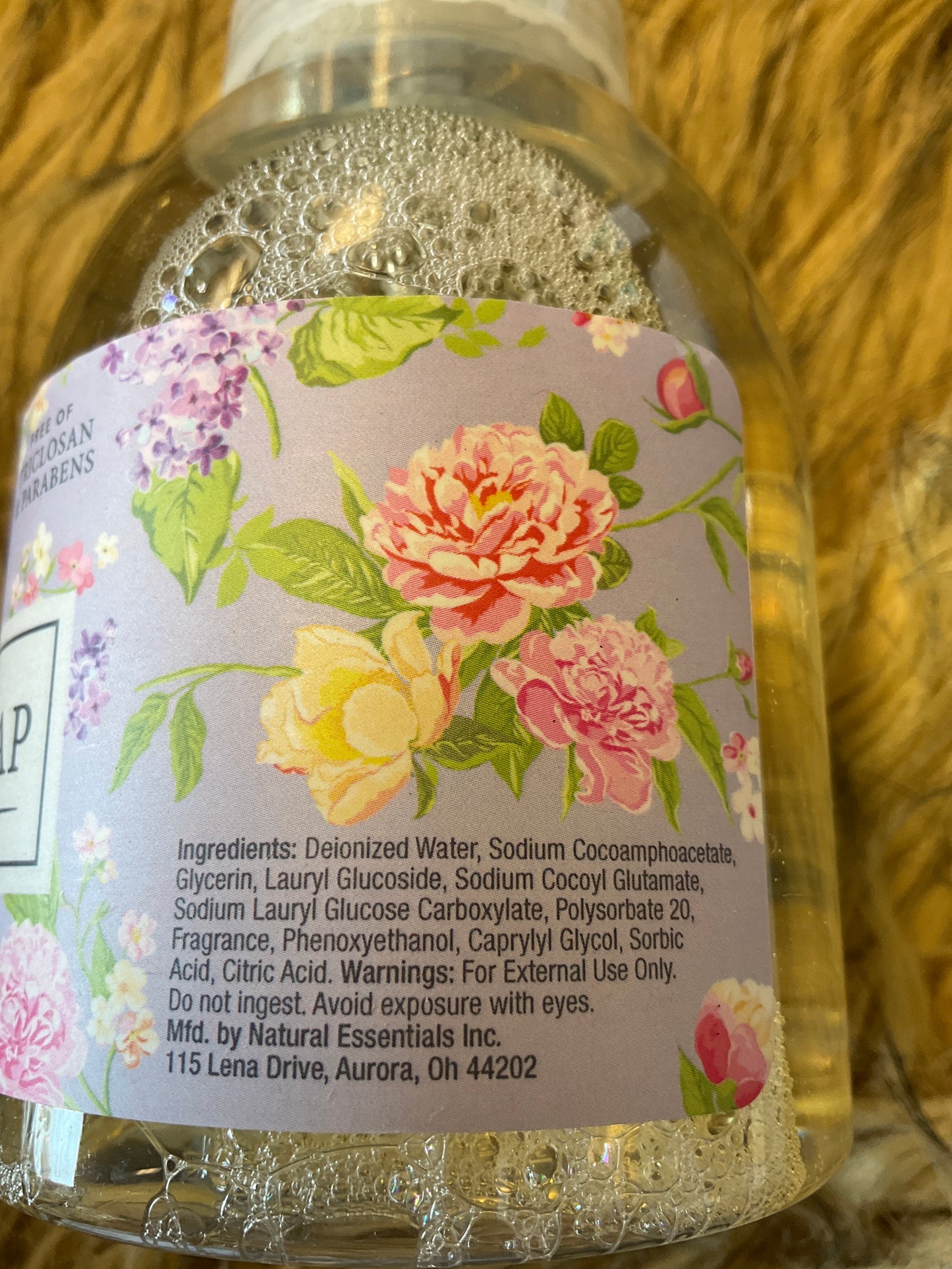 Lavender Foaming hand soap