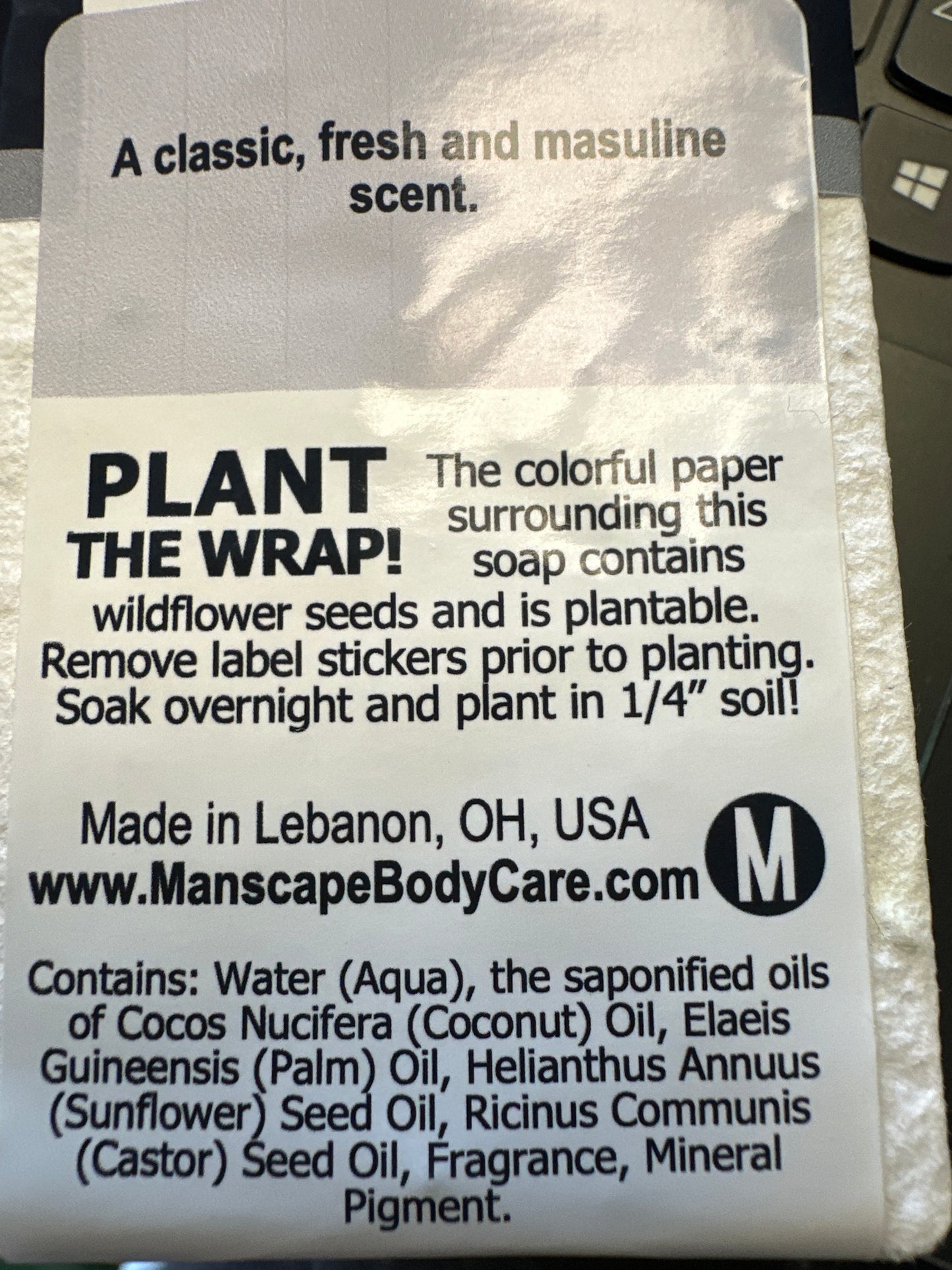 Handmade soap for men Bay Rum