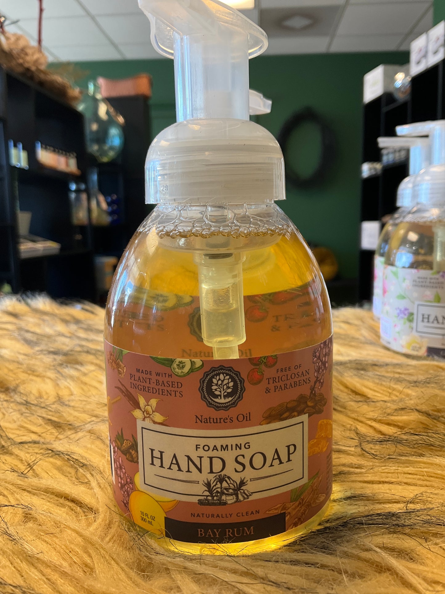 Plant-based foaming handsoap Bay Rum