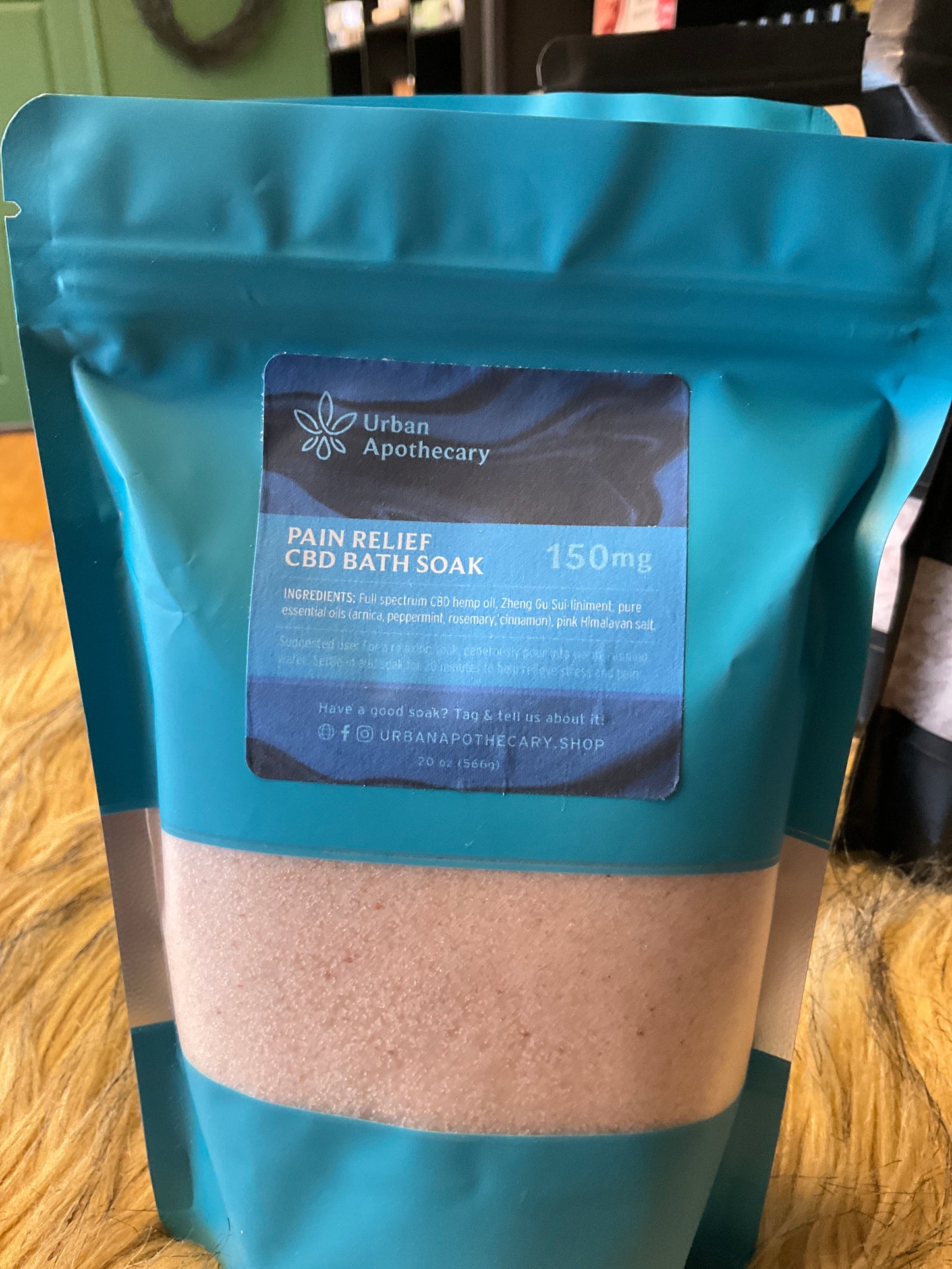 Pain Relief CBD bath soak