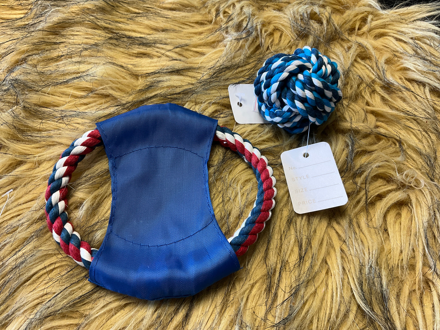 Asst. SM dog rope toys