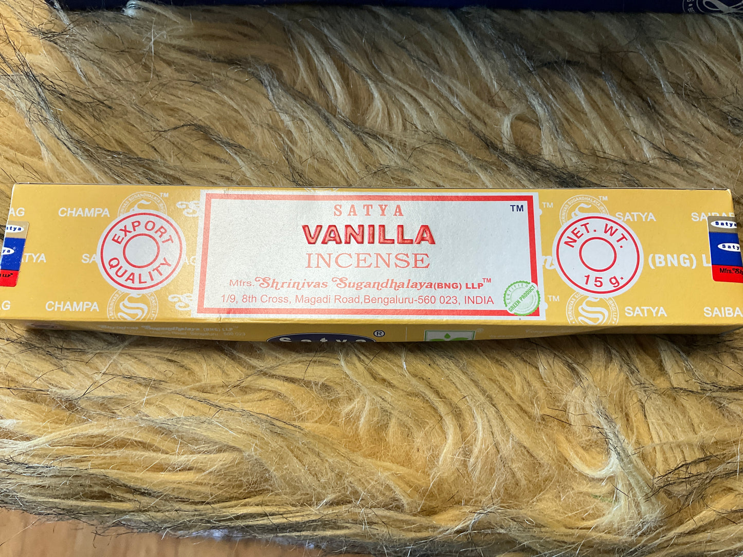 Vanilla incense sticks