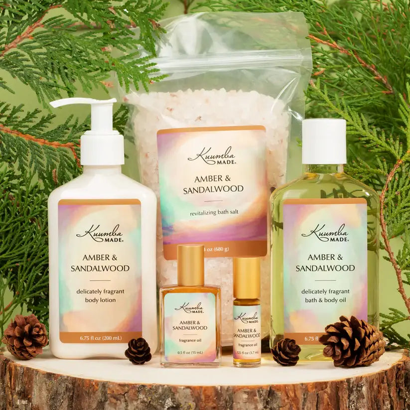 Amber and Sandalwood Body Lotion: 6oz