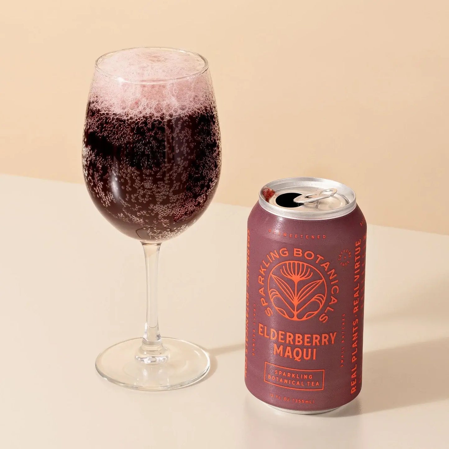 Elderberry Maqui Sparkling Botanicals by Rishi Tea