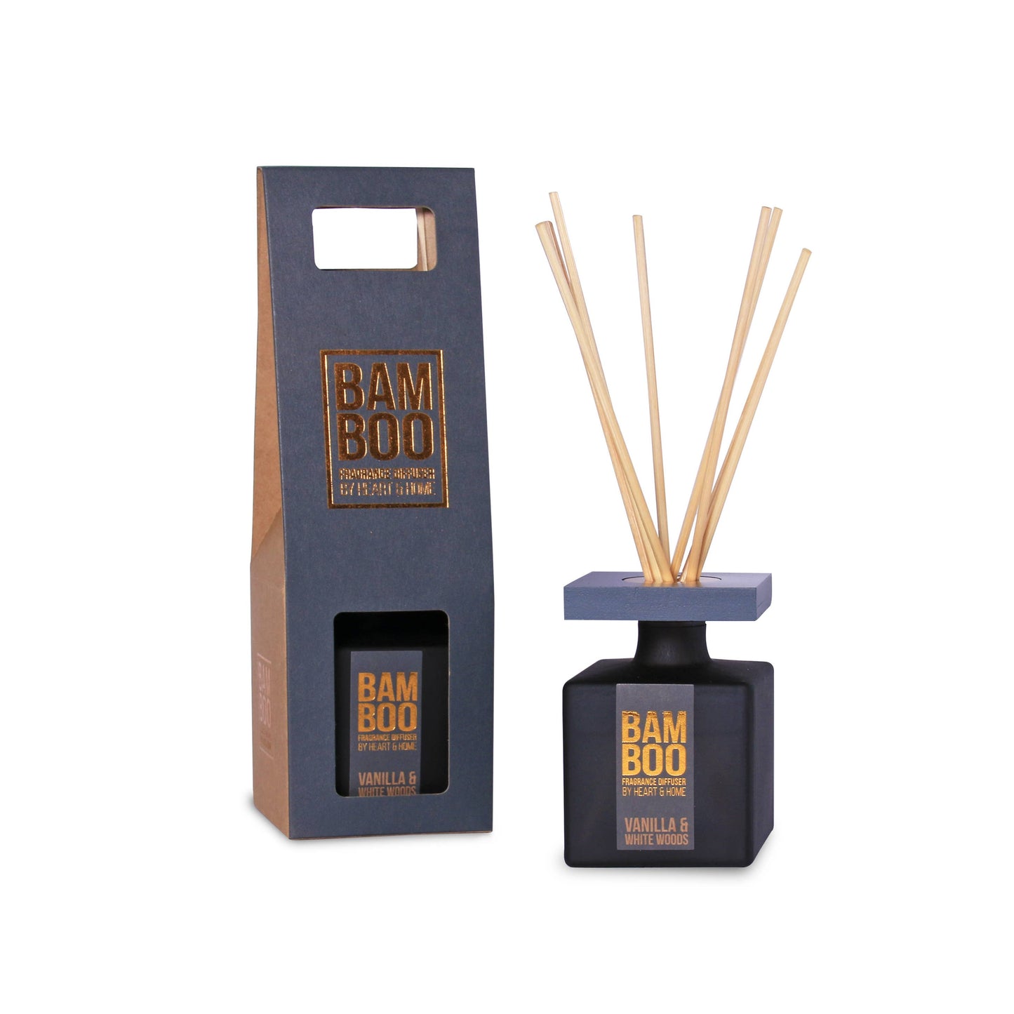 Vanilla & White Woods - Reed Diffuser - 2.8 oz