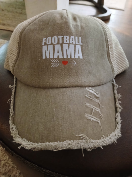 Baseball cap football mama