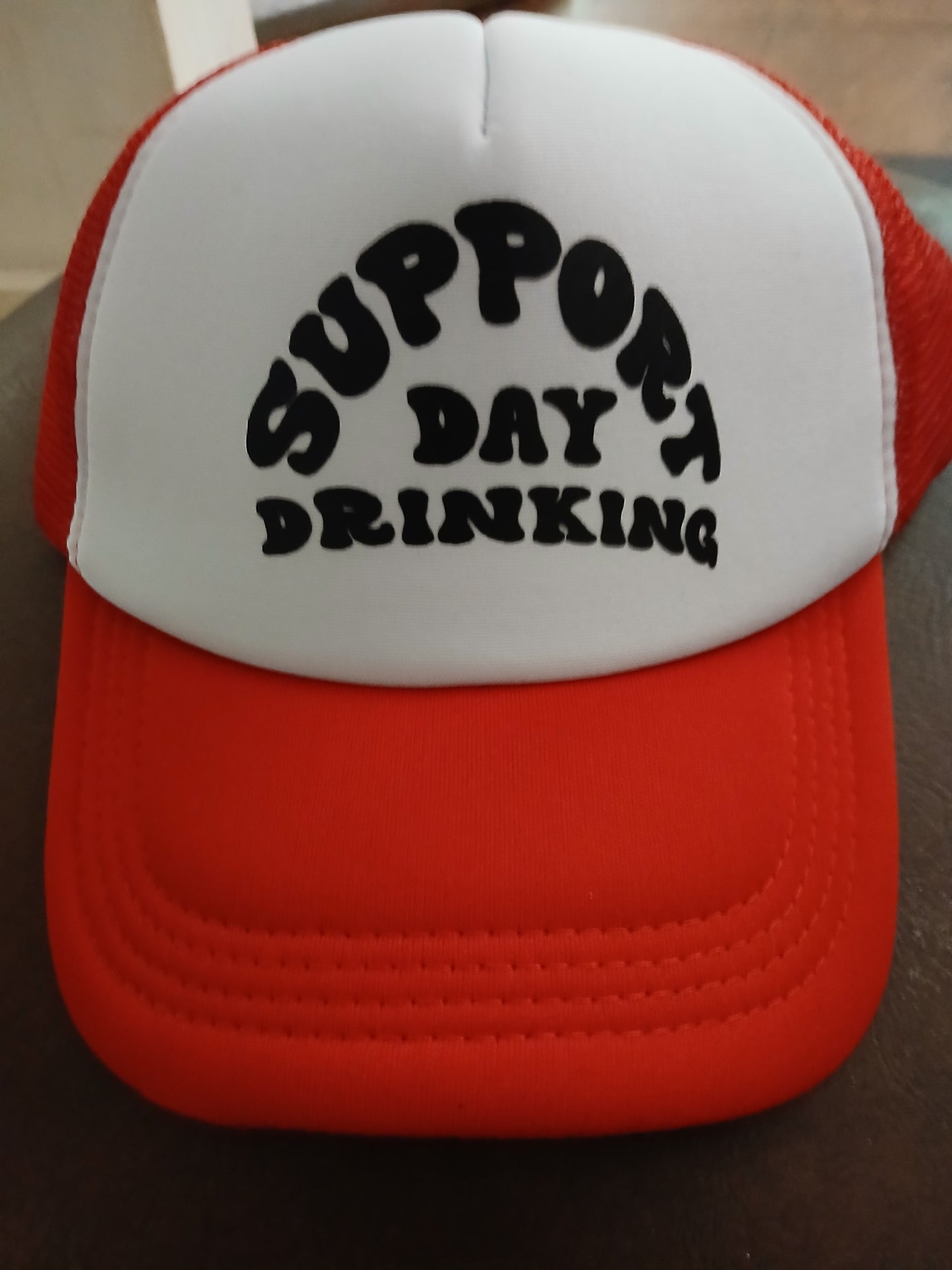 Trucker hat day drinking