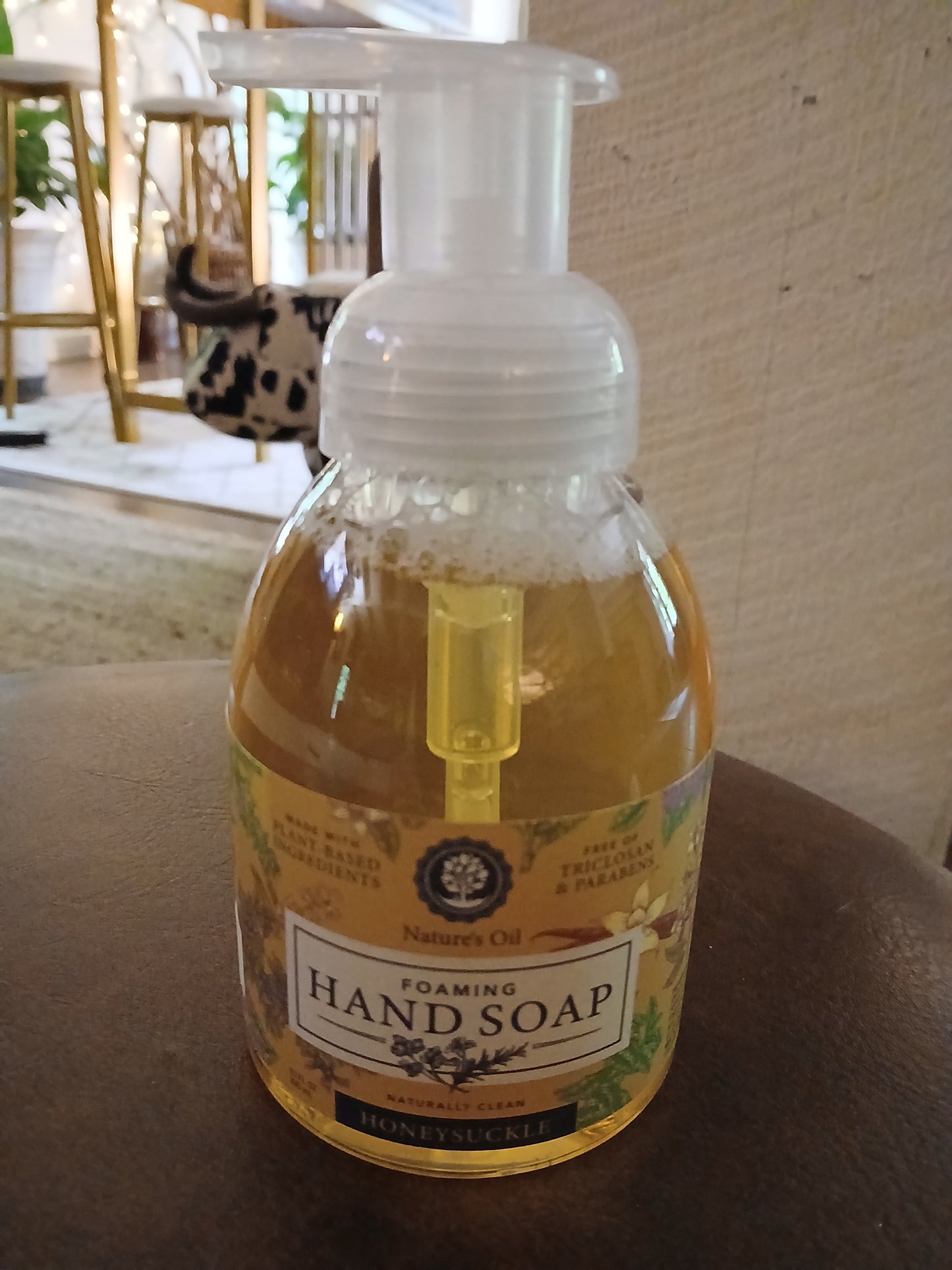 Plant-based foaming hand soap Honeysuckle