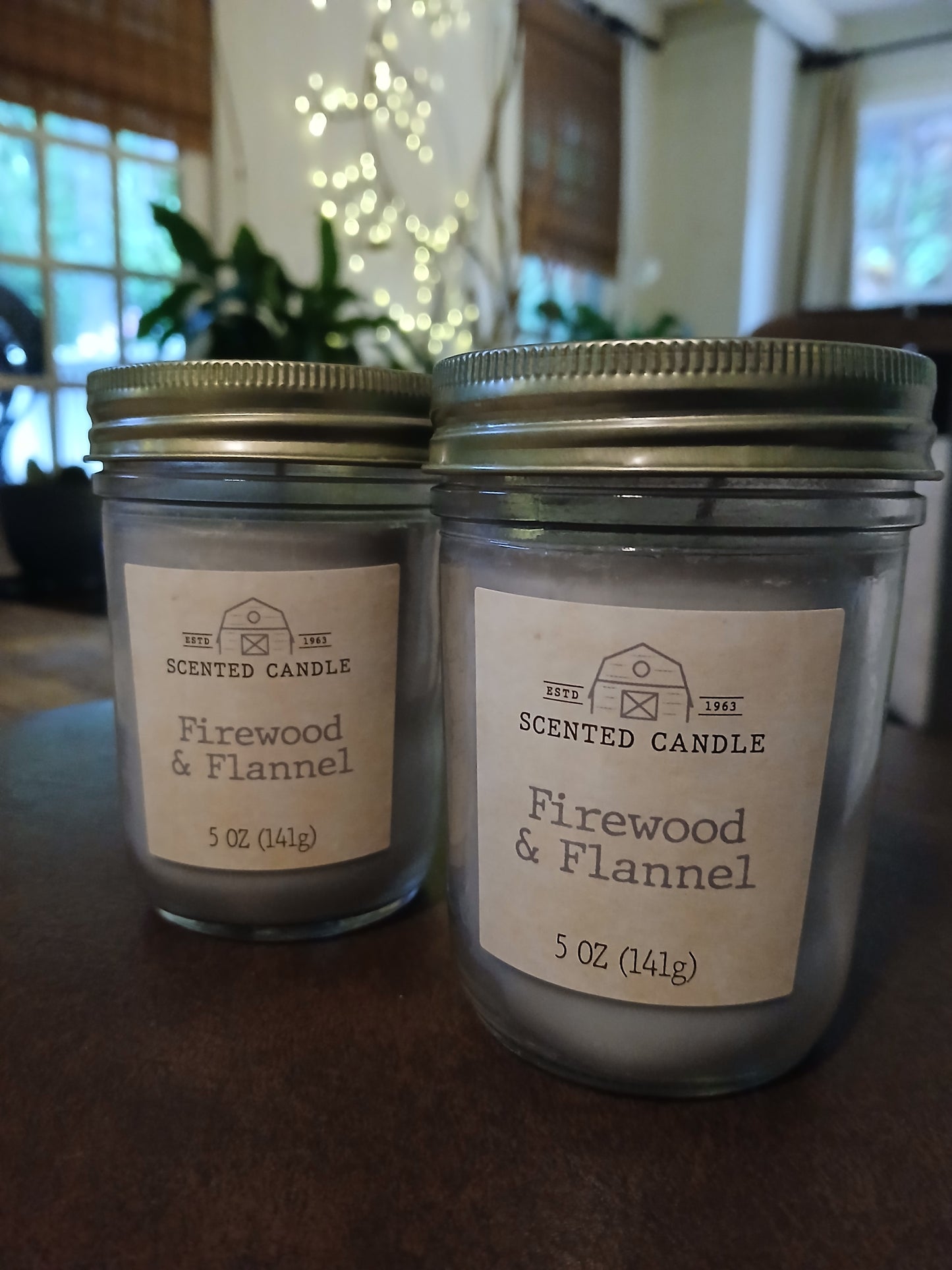 Firewood & Flannel scented candle