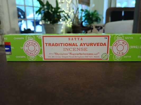 Traditional Ayurveda incense