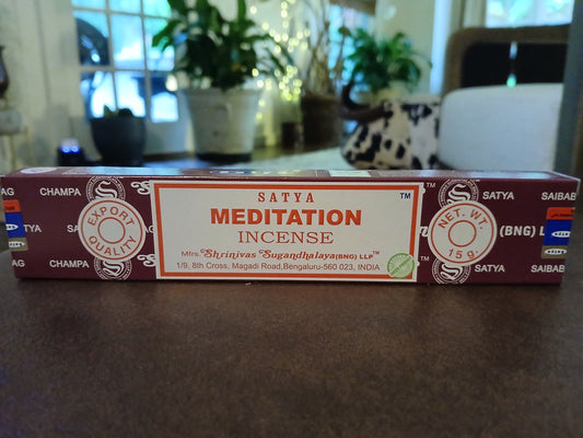Meditation incense
