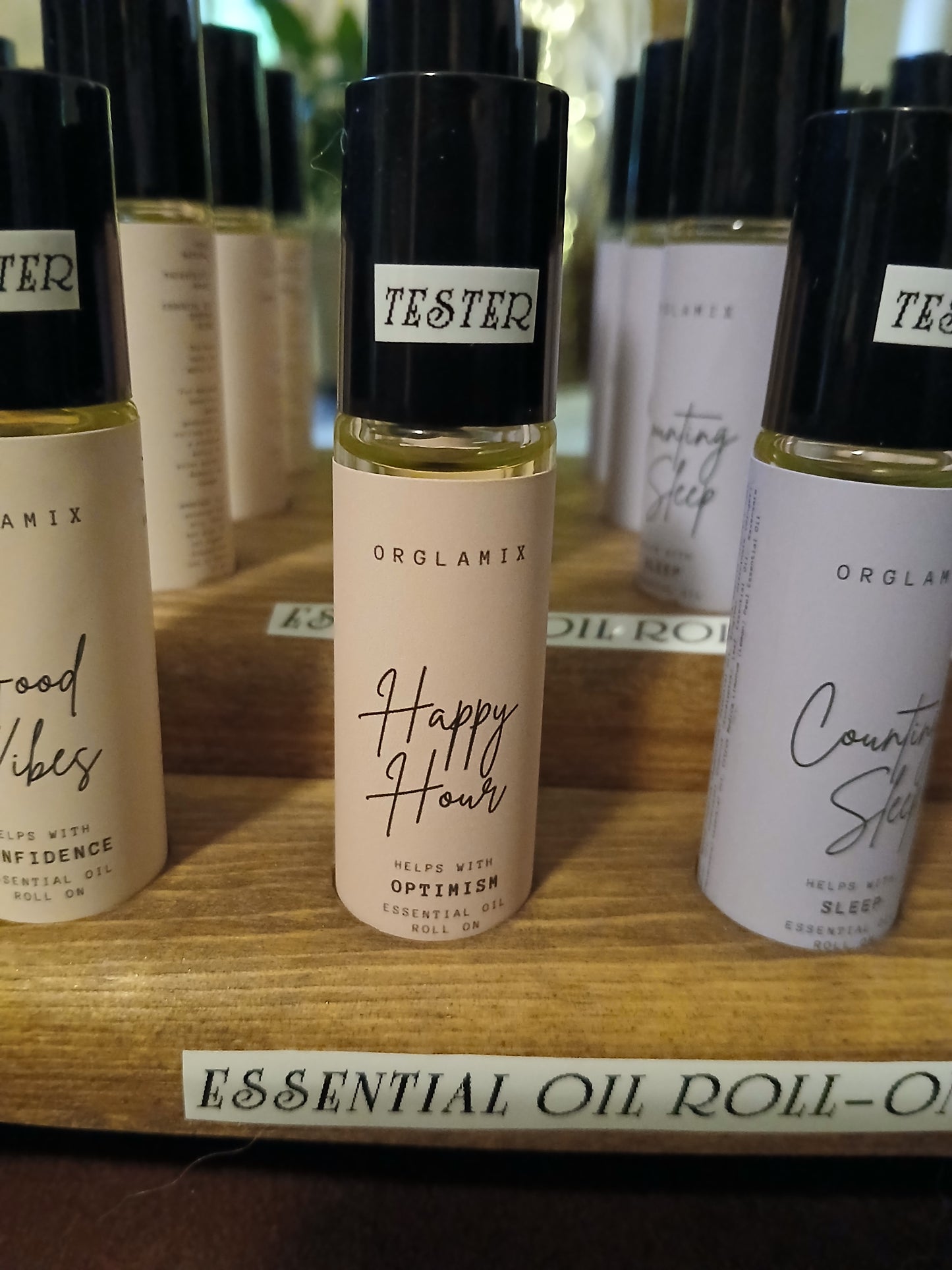 Happy Hour essential oil roll-on blend