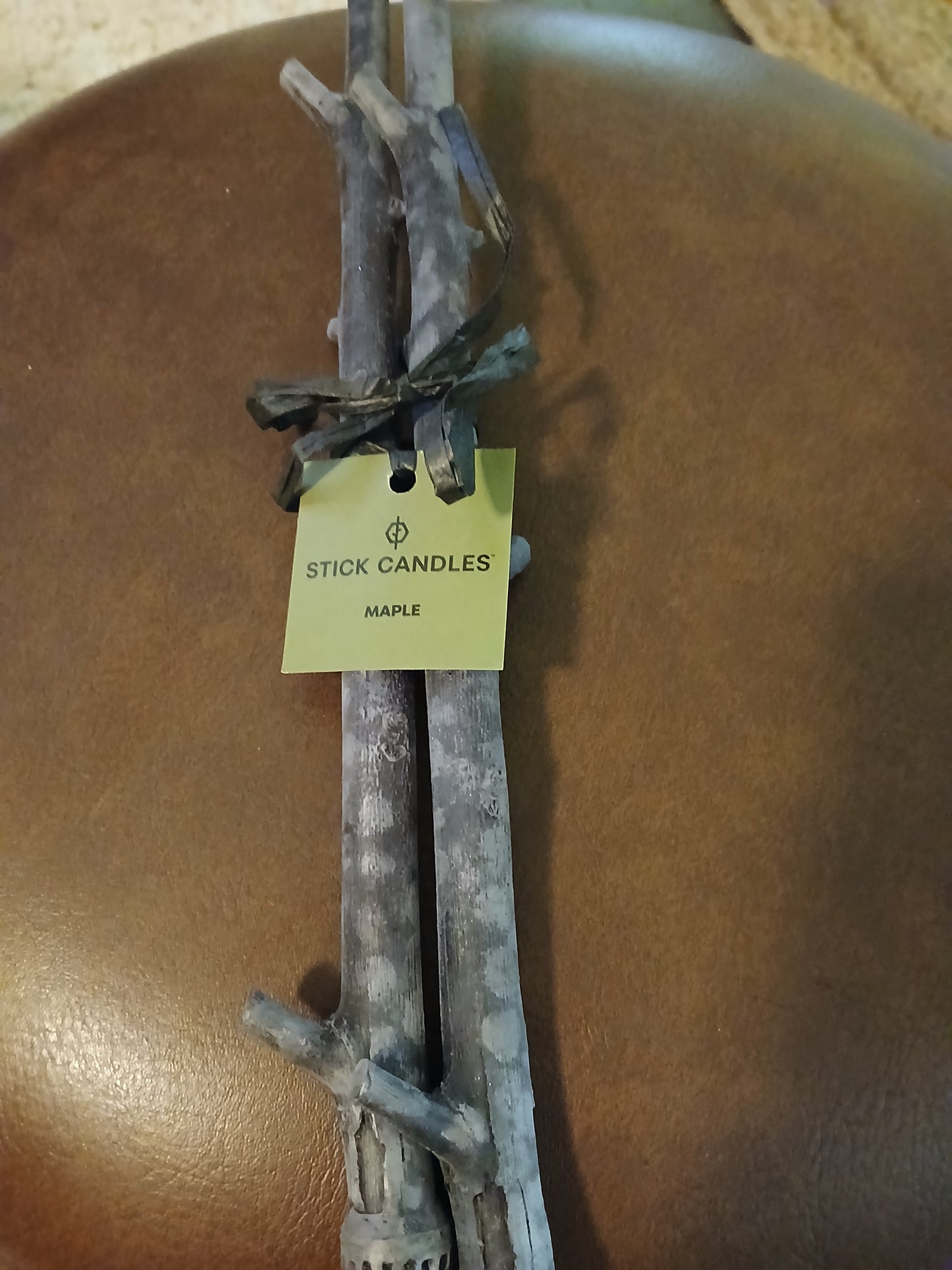 Stick Candles Maple dark choc