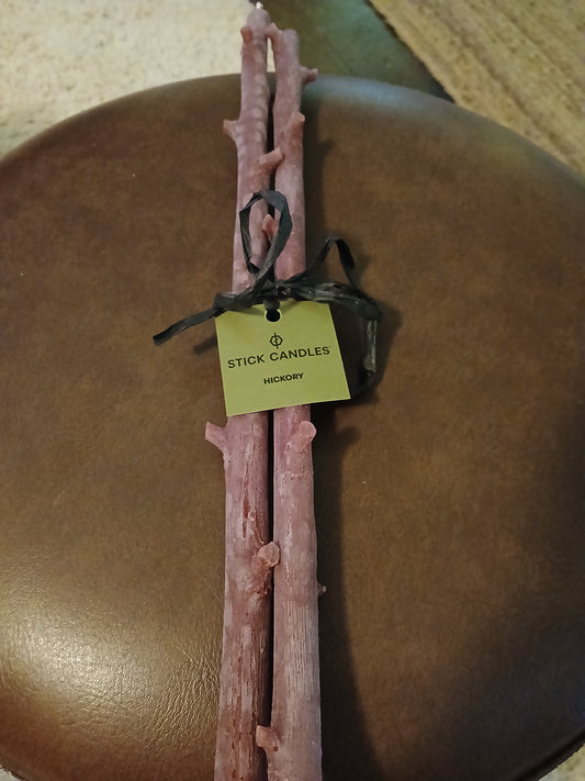 Stick Candles Hickory dark cherry