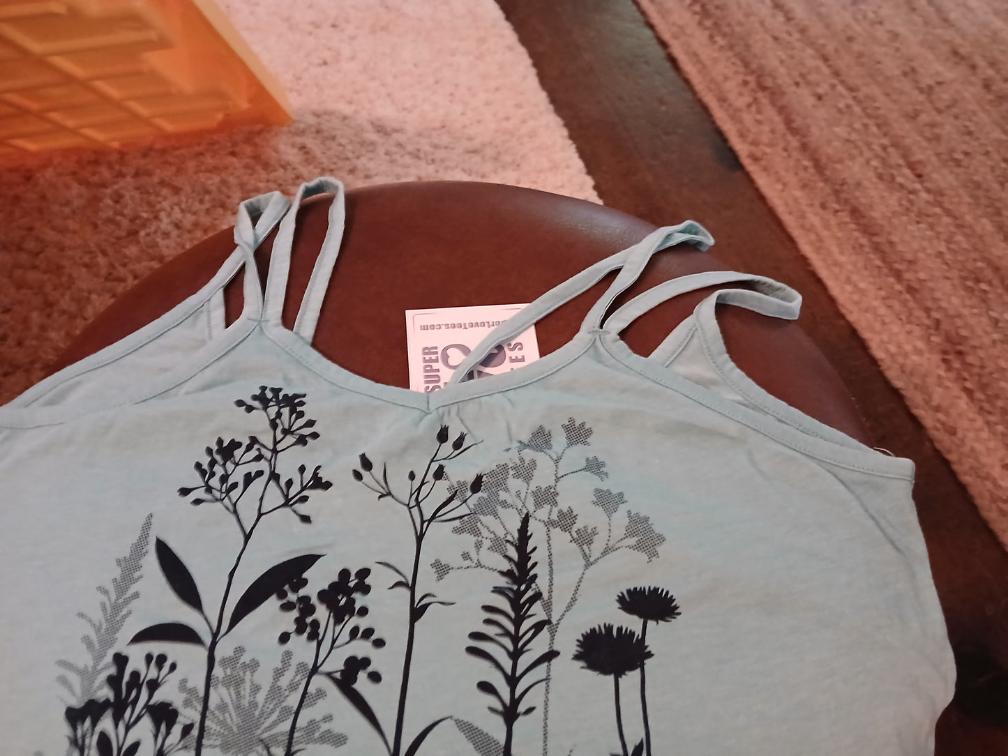 Super Love Tees botanical tank MD