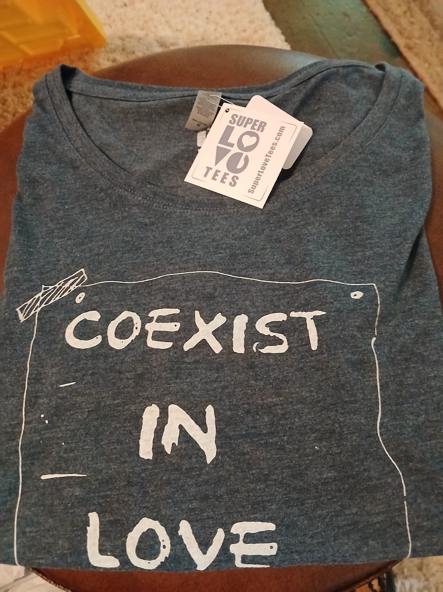 Super Love Tees Coexist in Love tee MD