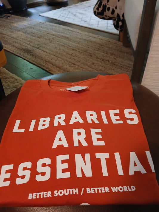 Bitter Southerner Libraries are Essential tee LG