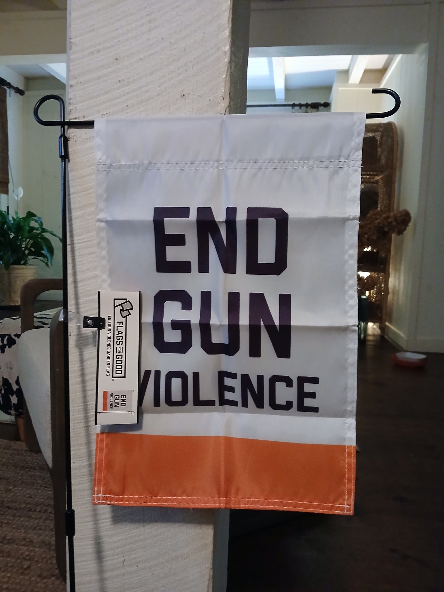 Bitter Southerner End Gun Violence garden flag