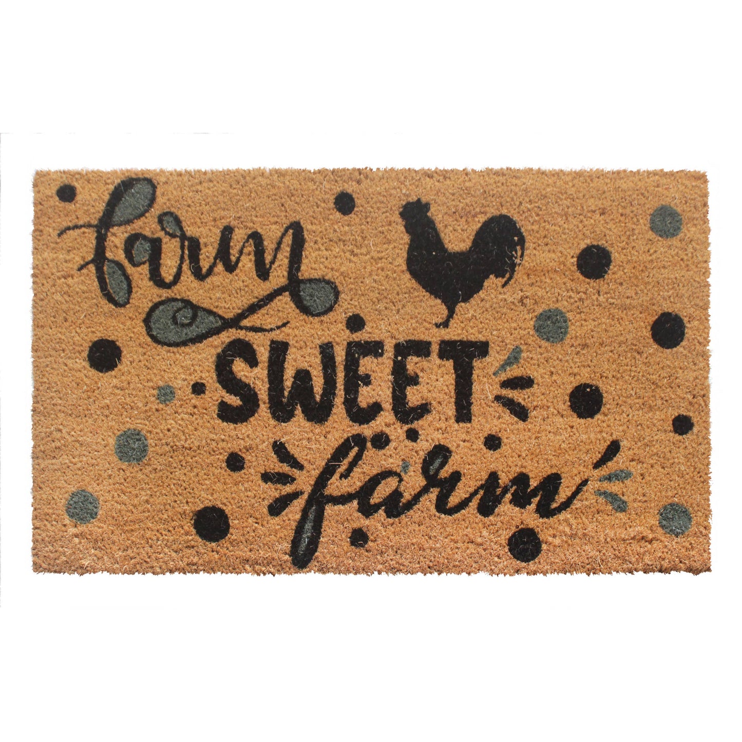 Farm Sweet Farm Doormat: 18"x30"
