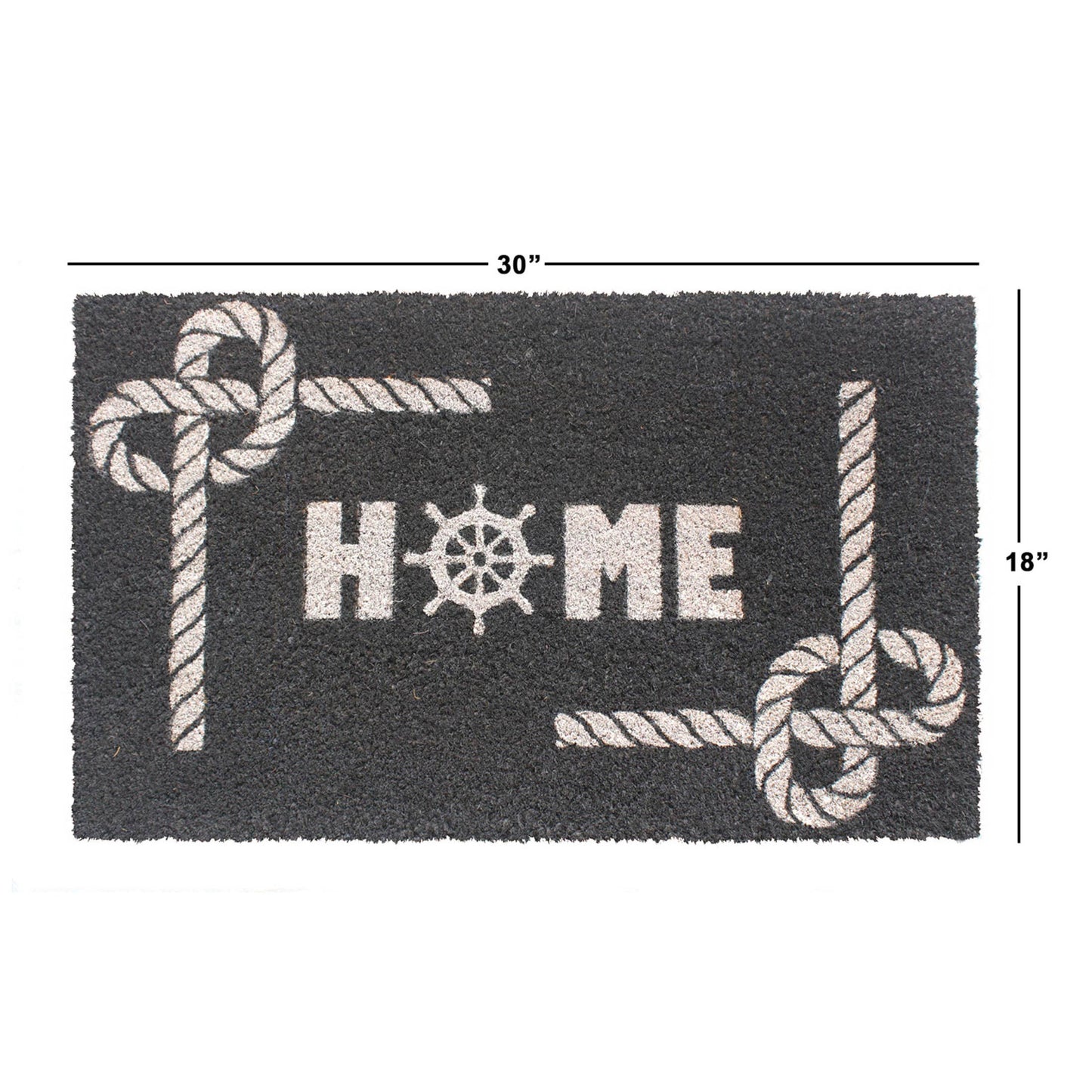 Home Nautical Doormat: 18"x30"