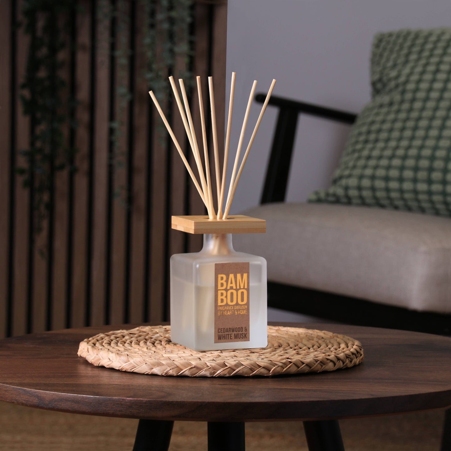 Cedarwood & White Musk - Reed Diffuser - 2.8 oz