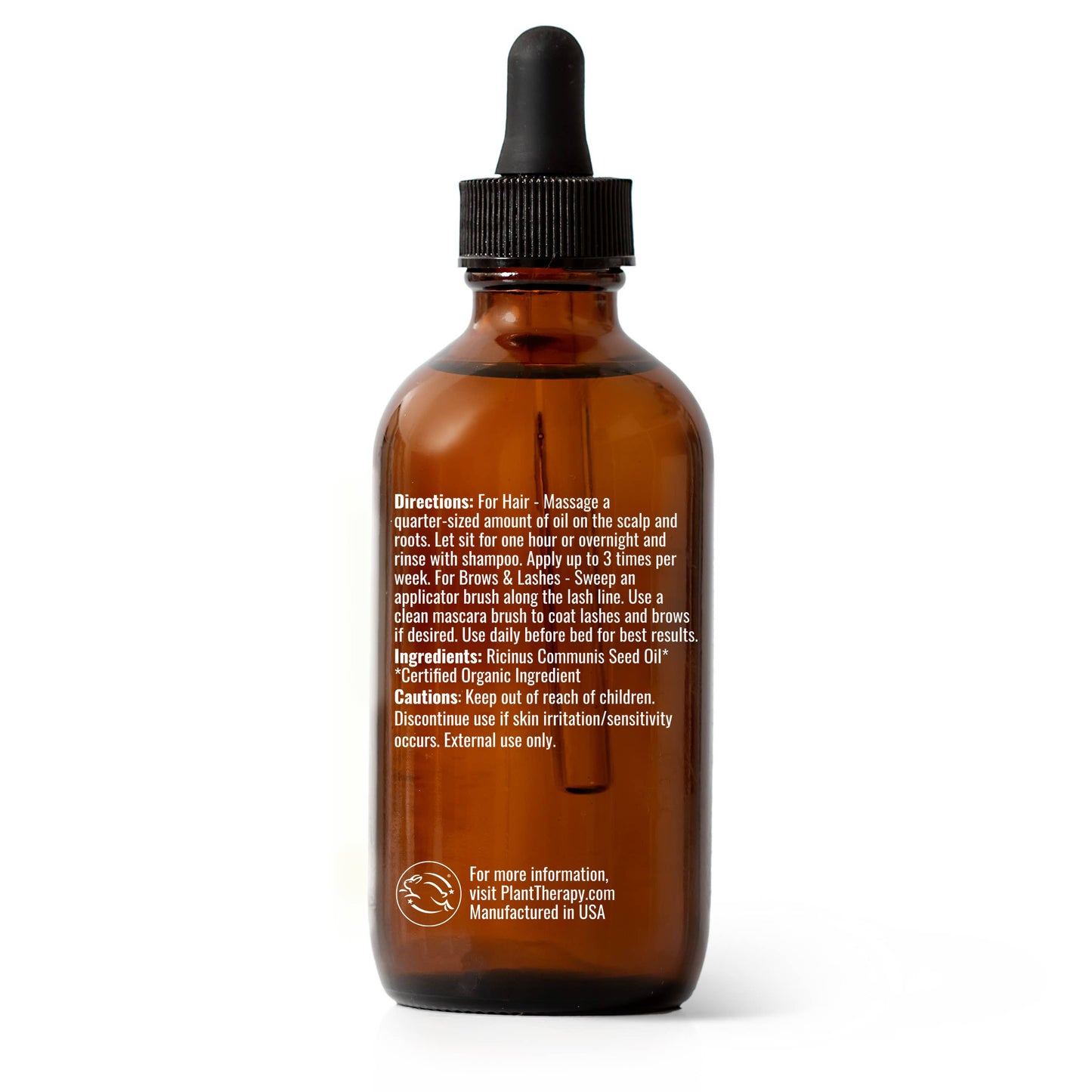 Organic Castor Oil 4 oz