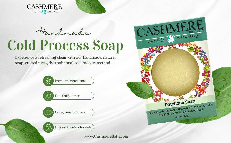 Gift Boxed Handmade Soap - Cashmere Bath Co: Almond Blossom