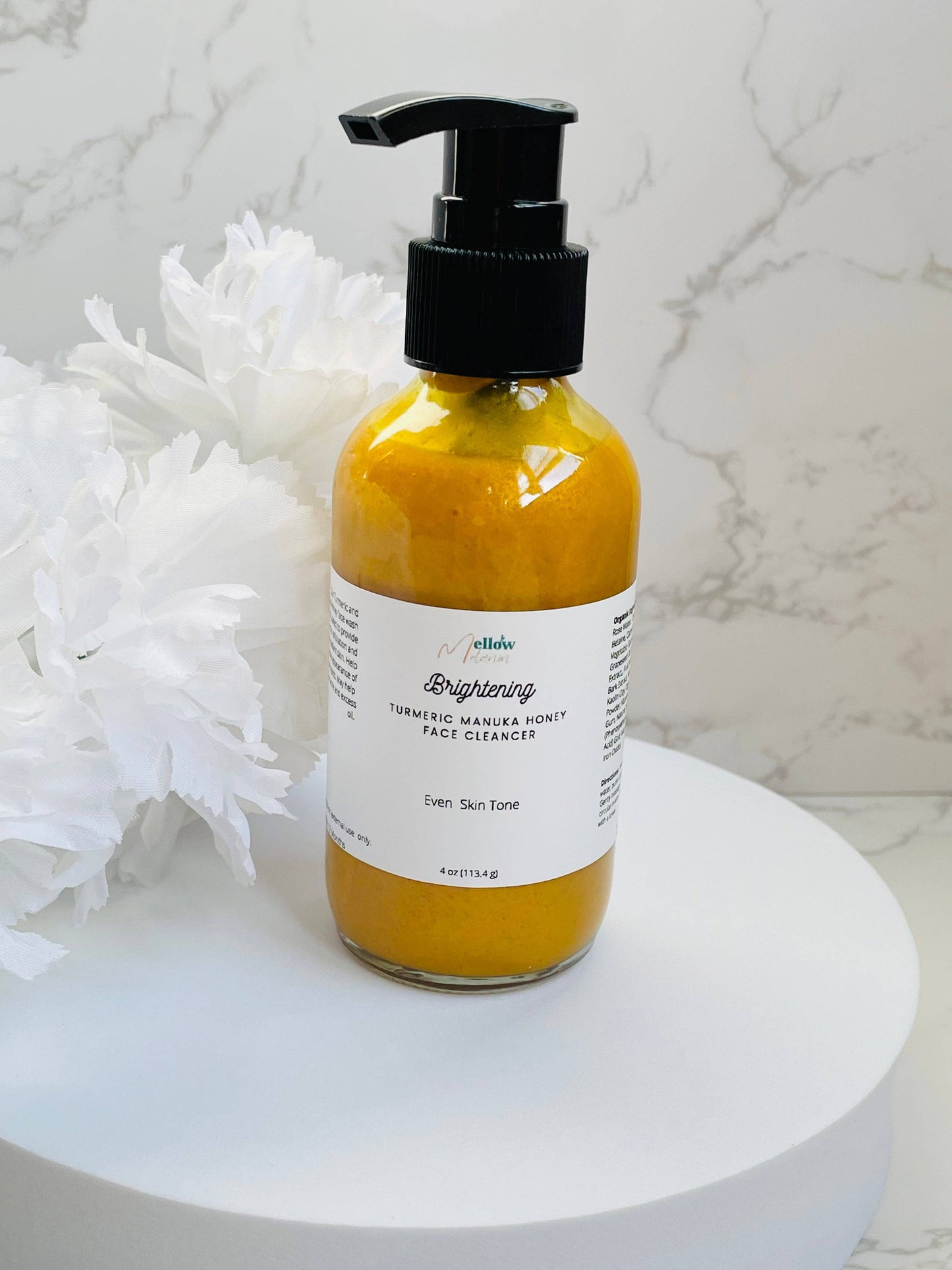 Turmeric and Manuka Honey Brightening Face Cleanser: Yes Label