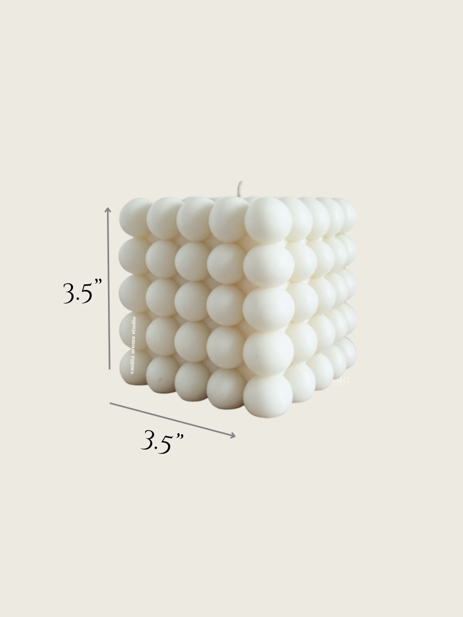 Big Bubble Candle: Woody