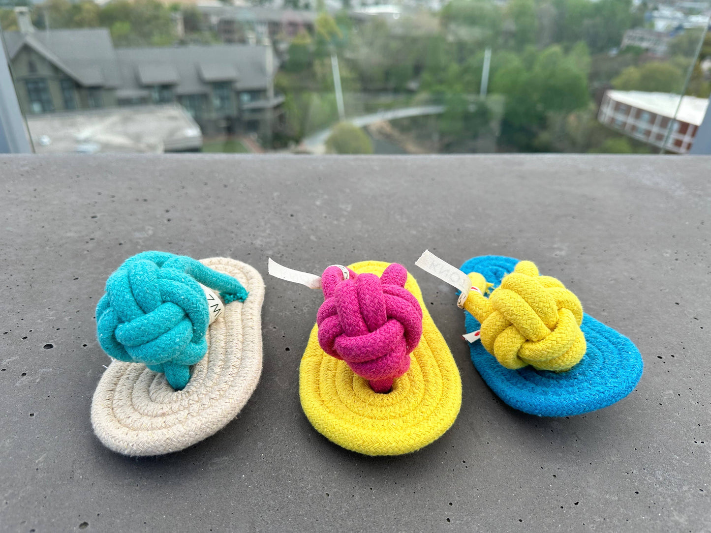 2024 New Design:  Slipper Rope Toys for Dogs|Sustainable : Sky Surfer