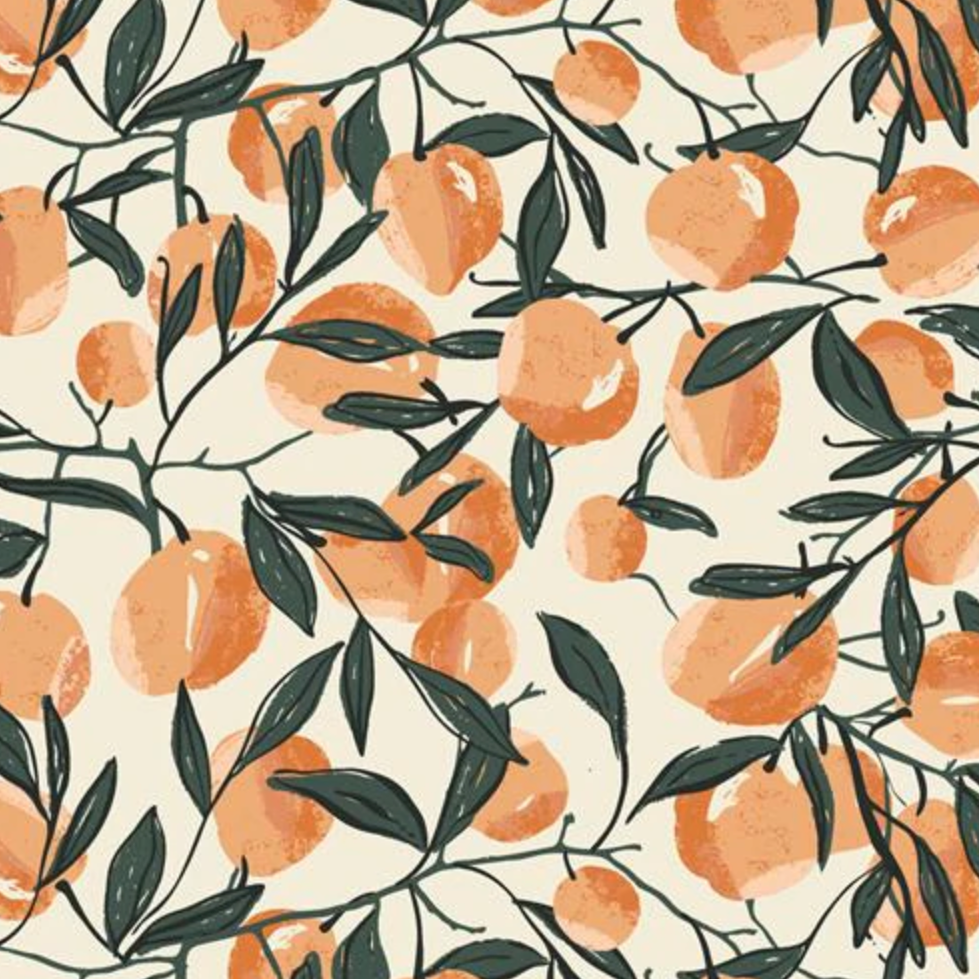 Snack Bag: Cotton Prints: Fuchsia Felines