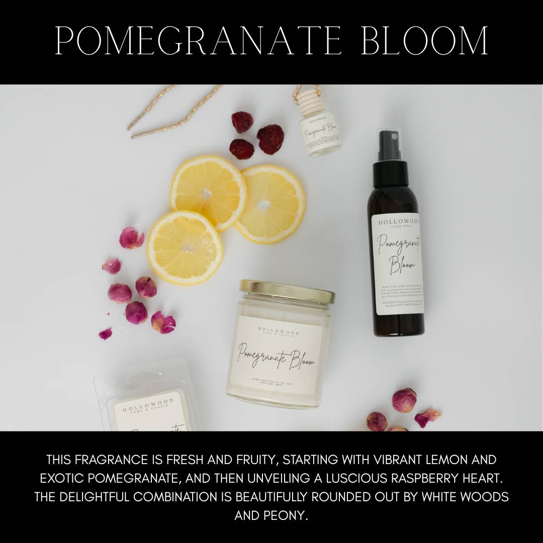 POMEGRANATE BLOOM | SPRING | 8-OUNCE CANDLE: 8 OUNCE