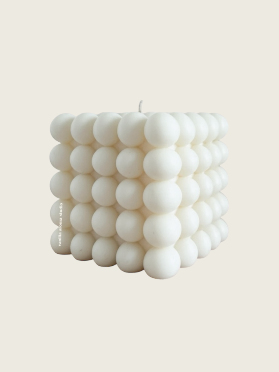 Big Bubble Candle: Woody