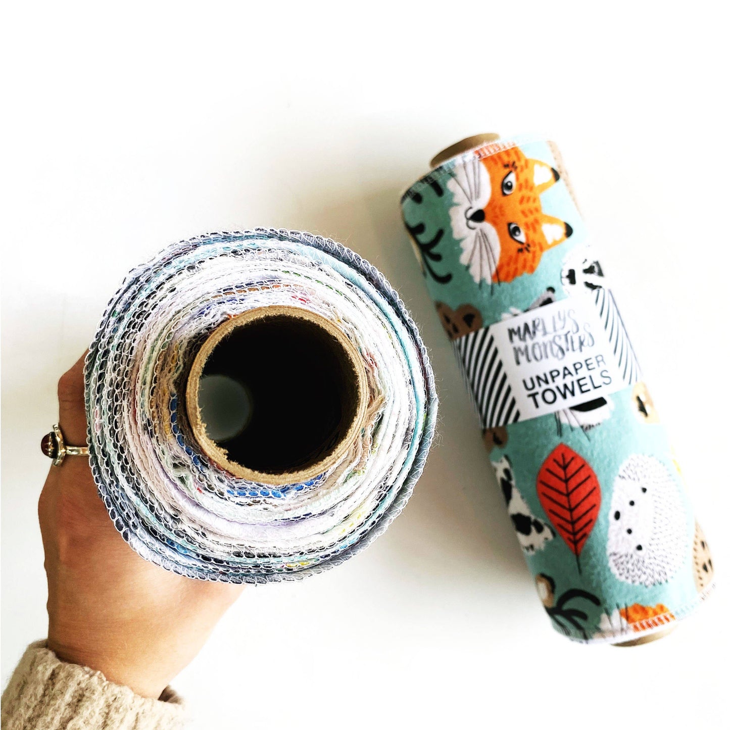 UNpaper® Towels: Prints: 12-Pack / Bees and Plants