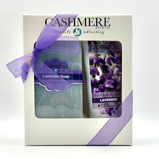 Gift Set Soap Lotion - Cashmere Bath Co: Lavender