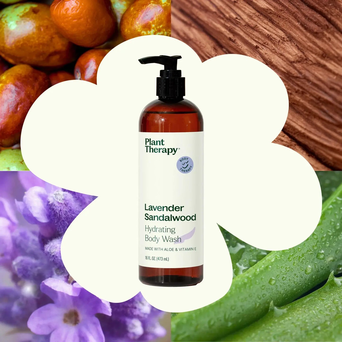 Lavender Sandalwood Body Wash16 oz