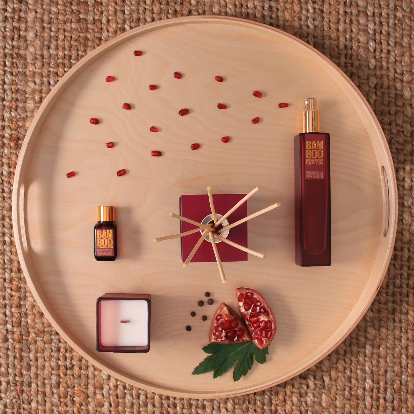 Pomegranate & Pepperwood - Reed Diffuser - 2.8 oz