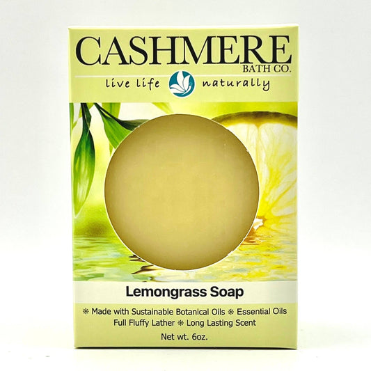 Handmade Soap Gift Boxed - Cashmere Bath Co: Lemongrass