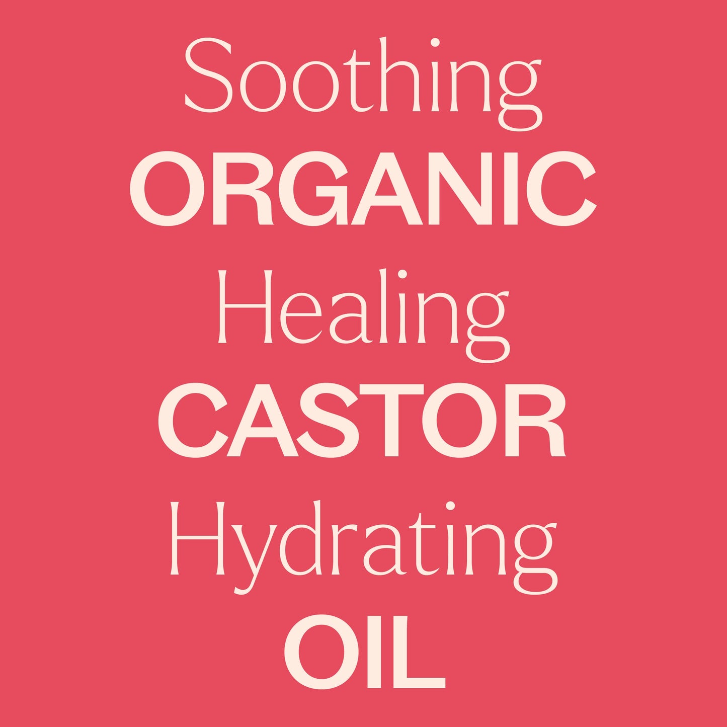 Organic Castor Oil 4 oz