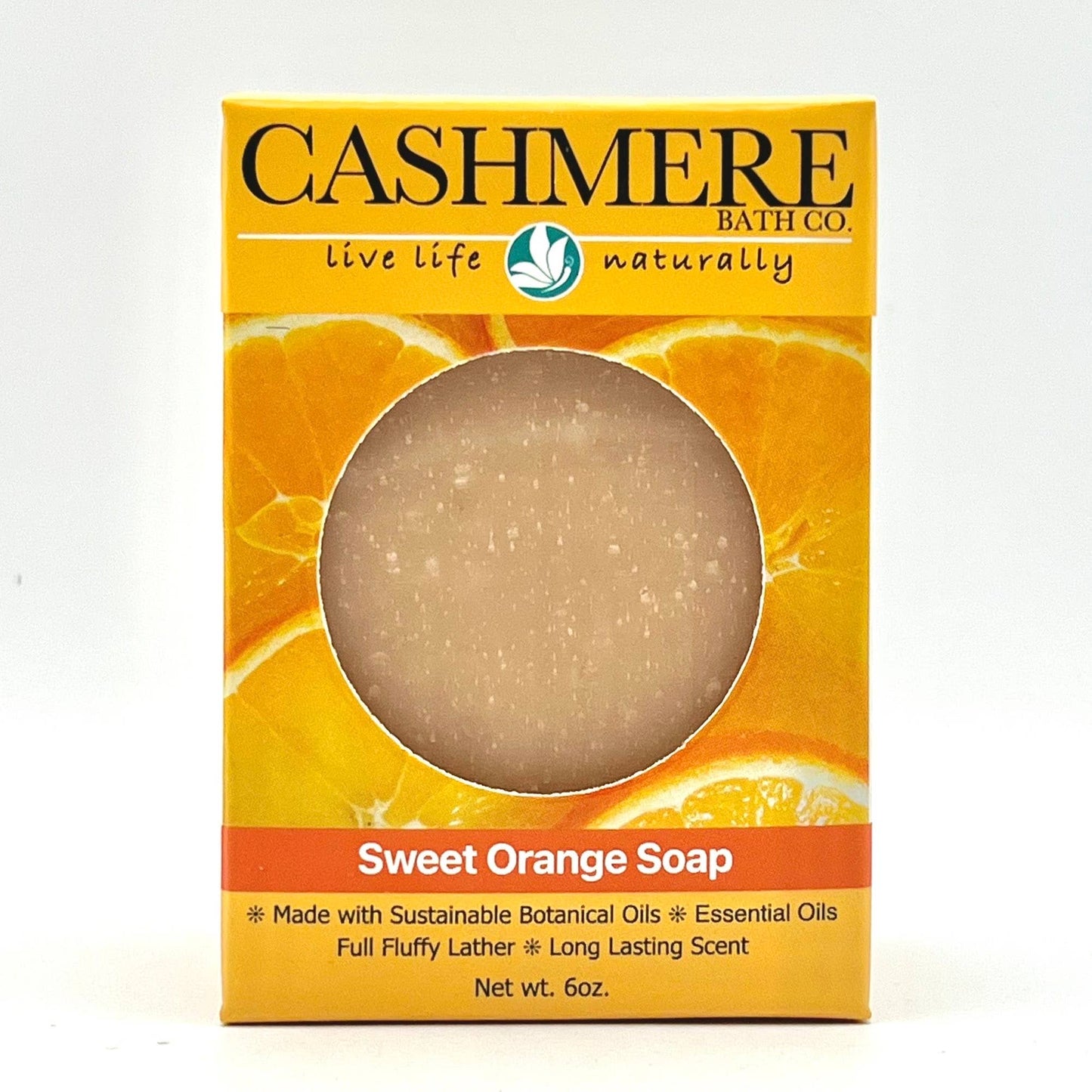 Handmade Soap Gift Boxed - Cashmere Bath Co: Peach