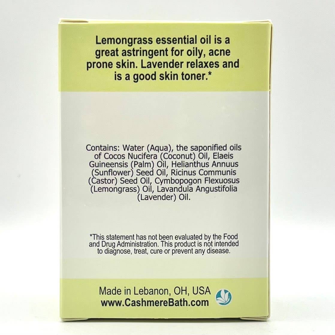 Handmade Soap Gift Boxed - Cashmere Bath Co: Patchouli